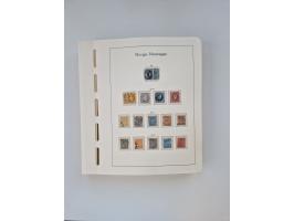 1855/2008, extensive, mostly used collector's stock, including a collection with 2x Mi. No. 1 and 2 each, further sub-collect