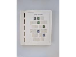 1855/2008, extensive, mostly used collector's stock, including a collection with 2x Mi. No. 1 and 2 each, further sub-collect