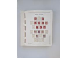 1855/2008, extensive, mostly used collector's stock, including a collection with 2x Mi. No. 1 and 2 each, further sub-collect