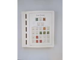 1855/2008, extensive, mostly used collector's stock, including a collection with 2x Mi. No. 1 and 2 each, further sub-collect