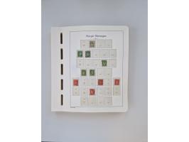 1855/2008, extensive, mostly used collector's stock, including a collection with 2x Mi. No. 1 and 2 each, further sub-collect