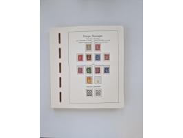 1855/2008, extensive, mostly used collector's stock, including a collection with 2x Mi. No. 1 and 2 each, further sub-collect