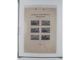 1925/60, Turkish Air Assosiation Collection of stamps, covers and documents including early issues, revenues, aid stamps with