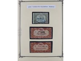 1925/60, Turkish Air Assosiation Collection of stamps, covers and documents including early issues, revenues, aid stamps with