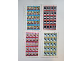 1978/88 (ca.), West Indies, mnh stock of several thousand cpl. motive sets (ca. 40 different) in sheets and few part sheets, 
