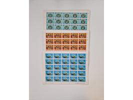 1978/88 (ca.), West Indies, mnh stock of several thousand cpl. motive sets (ca. 40 different) in sheets and few part sheets, 