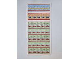 1978/88 (ca.), West Indies, mnh stock of several thousand cpl. motive sets (ca. 40 different) in sheets and few part sheets, 