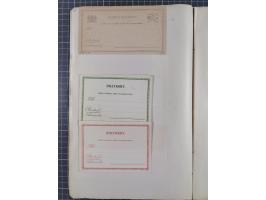 1872/1900, Collection of 30 unused postal stationery cards, starting Mi.P1-P5 including answering cards, Official cards DP1-6