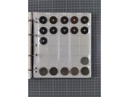 ALLE WELT: 1903/2004, Münz-Album mit u.a. 5 M. Hamburg 1903, Schwerpunkt Ostafrika mit Münzen ab 1922 bis 1956 mit Nennwerten