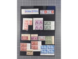 1940/45, Partie mit Einheiten, dabei Pax Satz, Block Kriegs-Winterhilfe 4x, Pro Juventute etc., ungebraucht und postfrisch, t