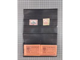 1901/1920, kleine postfrische und gestempelte Partie mit u.a. 2x MH 3A postfrisch, Mi.-Nr. 21 gestempelt (sign. Bothe BPP und