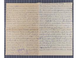 1946/49, Kriegsgefangenenpost aus zwei verschiedenen sowjetischen Lagern an Dr. Gustav Wienstein Nürnberg, dabei S.S.S.R.LAGE