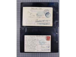 1914/20, Feldpost und Kriegsgefangenenpost aus Serbien, Frankreich, Rußland und Bulgarien, dabei verschiedene Zensuren, Rotes