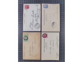 1902/12, OCEAN POST: Ten postcards, three ship cards (S.S.Kinfauns Castle and Steamer Briton) and seven Portugal Madeira Func