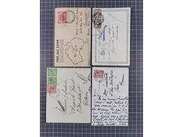 1902/38, Maritime Mail 14 covers &amp; postcards, including five ship cards (S.S.Finland, Britannic, Nieuv Amsterdam, Canadia