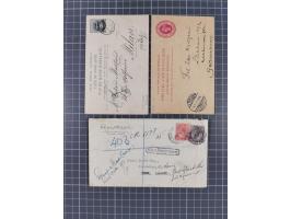 1902/38, Maritime Mail 11 covers &amp; stationery postcards, including ship cards (S.S.Persic, R.M.S. Carisbrook Castle on re