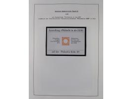 1872/45, meist postfrische und teils gestempelte reichhaltige Material-Sammlung inkl. Dienstmarken, dabei viele Varianten, Fa