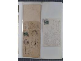 1872/45, meist postfrische und teils gestempelte reichhaltige Material-Sammlung inkl. Dienstmarken, dabei viele Varianten, Fa