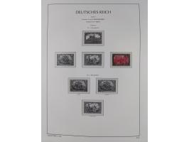 1872/45, meist postfrische und teils gestempelte reichhaltige Material-Sammlung inkl. Dienstmarken, dabei viele Varianten, Fa