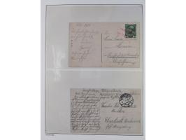 1872/45, meist postfrische und teils gestempelte reichhaltige Material-Sammlung inkl. Dienstmarken, dabei viele Varianten, Fa