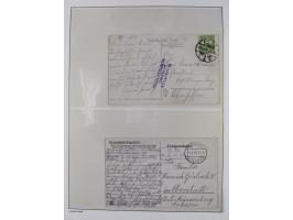 1872/45, meist postfrische und teils gestempelte reichhaltige Material-Sammlung inkl. Dienstmarken, dabei viele Varianten, Fa