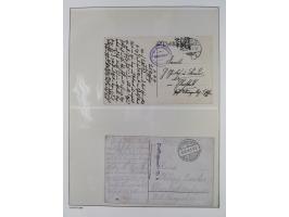 1872/45, meist postfrische und teils gestempelte reichhaltige Material-Sammlung inkl. Dienstmarken, dabei viele Varianten, Fa