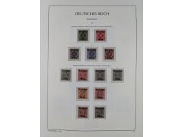 1872/45, meist postfrische und teils gestempelte reichhaltige Material-Sammlung inkl. Dienstmarken, dabei viele Varianten, Fa