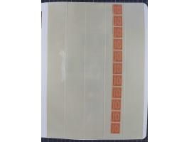 1872/45, meist postfrische und teils gestempelte reichhaltige Material-Sammlung inkl. Dienstmarken, dabei viele Varianten, Fa