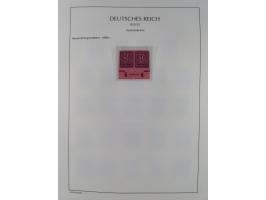 1872/45, meist postfrische und teils gestempelte reichhaltige Material-Sammlung inkl. Dienstmarken, dabei viele Varianten, Fa