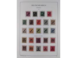 1872/45, meist postfrische und teils gestempelte reichhaltige Material-Sammlung inkl. Dienstmarken, dabei viele Varianten, Fa