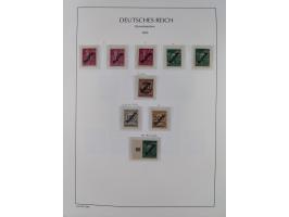 1872/45, meist postfrische und teils gestempelte reichhaltige Material-Sammlung inkl. Dienstmarken, dabei viele Varianten, Fa