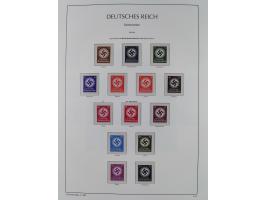 1872/45, meist postfrische und teils gestempelte reichhaltige Material-Sammlung inkl. Dienstmarken, dabei viele Varianten, Fa