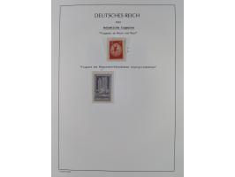 1872/45, meist postfrische und teils gestempelte reichhaltige Material-Sammlung inkl. Dienstmarken, dabei viele Varianten, Fa