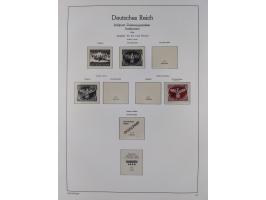 1872/45, meist postfrische und teils gestempelte reichhaltige Material-Sammlung inkl. Dienstmarken, dabei viele Varianten, Fa