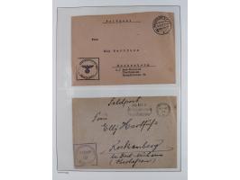 1872/45, meist postfrische und teils gestempelte reichhaltige Material-Sammlung inkl. Dienstmarken, dabei viele Varianten, Fa