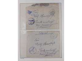 1872/45, meist postfrische und teils gestempelte reichhaltige Material-Sammlung inkl. Dienstmarken, dabei viele Varianten, Fa