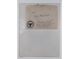 1872/45, meist postfrische und teils gestempelte reichhaltige Material-Sammlung inkl. Dienstmarken, dabei viele Varianten, Fa