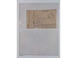 1872/45, meist postfrische und teils gestempelte reichhaltige Material-Sammlung inkl. Dienstmarken, dabei viele Varianten, Fa