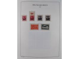 1872/45, meist postfrische und teils gestempelte reichhaltige Material-Sammlung inkl. Dienstmarken, dabei viele Varianten, Fa