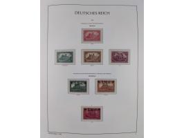 1872/45, meist postfrische und teils gestempelte reichhaltige Material-Sammlung inkl. Dienstmarken, dabei viele Varianten, Fa