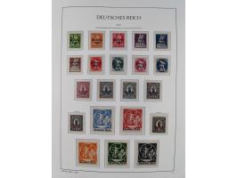 1872/45, meist postfrische und teils gestempelte reichhaltige Material-Sammlung inkl. Dienstmarken, dabei viele Varianten, Fa