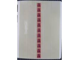 1872/45, meist postfrische und teils gestempelte reichhaltige Material-Sammlung inkl. Dienstmarken, dabei viele Varianten, Fa