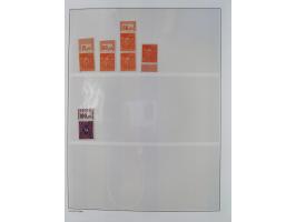 1872/45, meist postfrische und teils gestempelte reichhaltige Material-Sammlung inkl. Dienstmarken, dabei viele Varianten, Fa