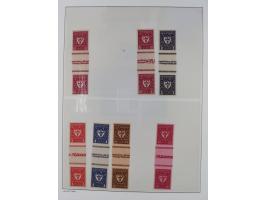 1872/45, meist postfrische und teils gestempelte reichhaltige Material-Sammlung inkl. Dienstmarken, dabei viele Varianten, Fa