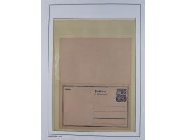 1872/45, meist postfrische und teils gestempelte reichhaltige Material-Sammlung inkl. Dienstmarken, dabei viele Varianten, Fa