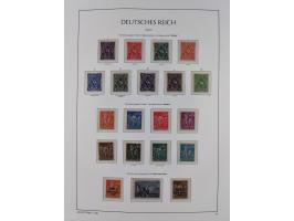 1872/45, meist postfrische und teils gestempelte reichhaltige Material-Sammlung inkl. Dienstmarken, dabei viele Varianten, Fa