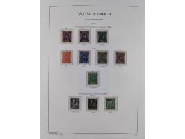 1872/45, meist postfrische und teils gestempelte reichhaltige Material-Sammlung inkl. Dienstmarken, dabei viele Varianten, Fa