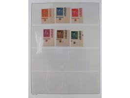 1872/45, meist postfrische und teils gestempelte reichhaltige Material-Sammlung inkl. Dienstmarken, dabei viele Varianten, Fa