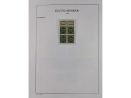 1872/45, meist postfrische und teils gestempelte reichhaltige Material-Sammlung inkl. Dienstmarken, dabei viele Varianten, Fa