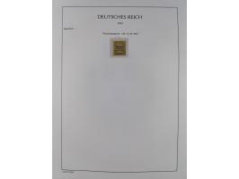 1872/45, meist postfrische und teils gestempelte reichhaltige Material-Sammlung inkl. Dienstmarken, dabei viele Varianten, Fa